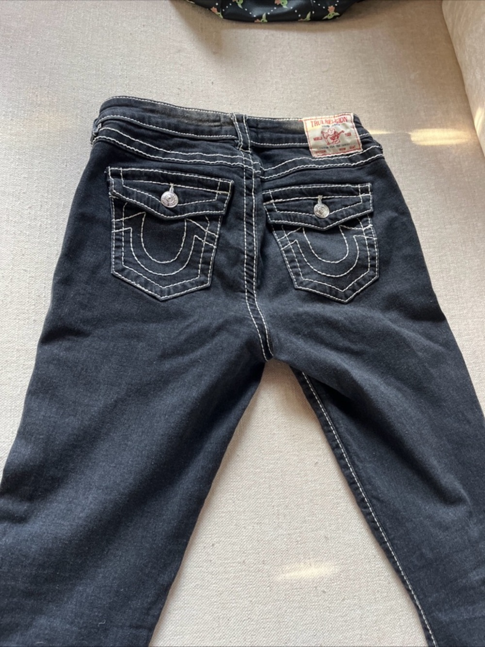 True Religion Jennie Curvey Mid Rise Super Skinny Women's Jeans 28/ 26.5 inseam - Picture 5 of 7